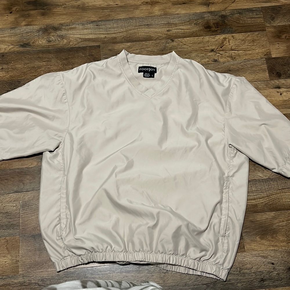 FootJoy short sleeve golf pullover size large